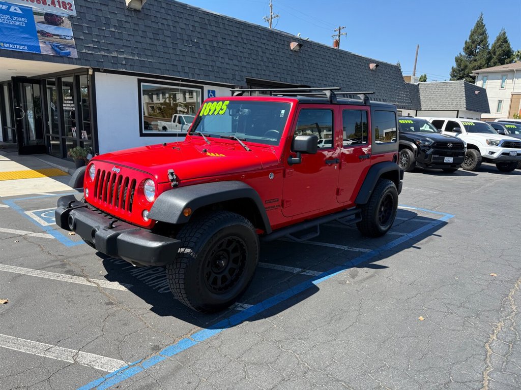 Used 2017 Jeep Wrangler Unlimited Sport w/ Quick Order Package 24S AWD/4WD image 1