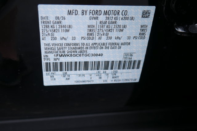 New 2026 Ford Explorer ST w/ Sun And Sound Package AWD/4WD image 28