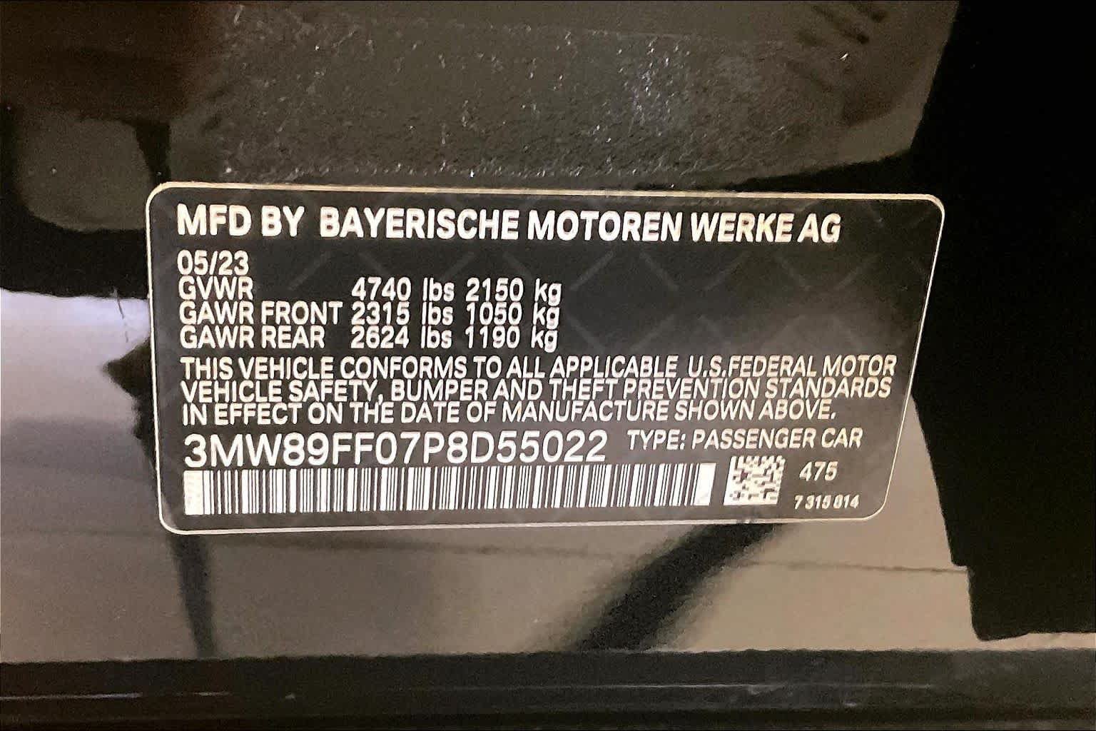 Certified 2023 BMW 330i xDrive Sedan w/ Premium Package AWD/4WD image 32
