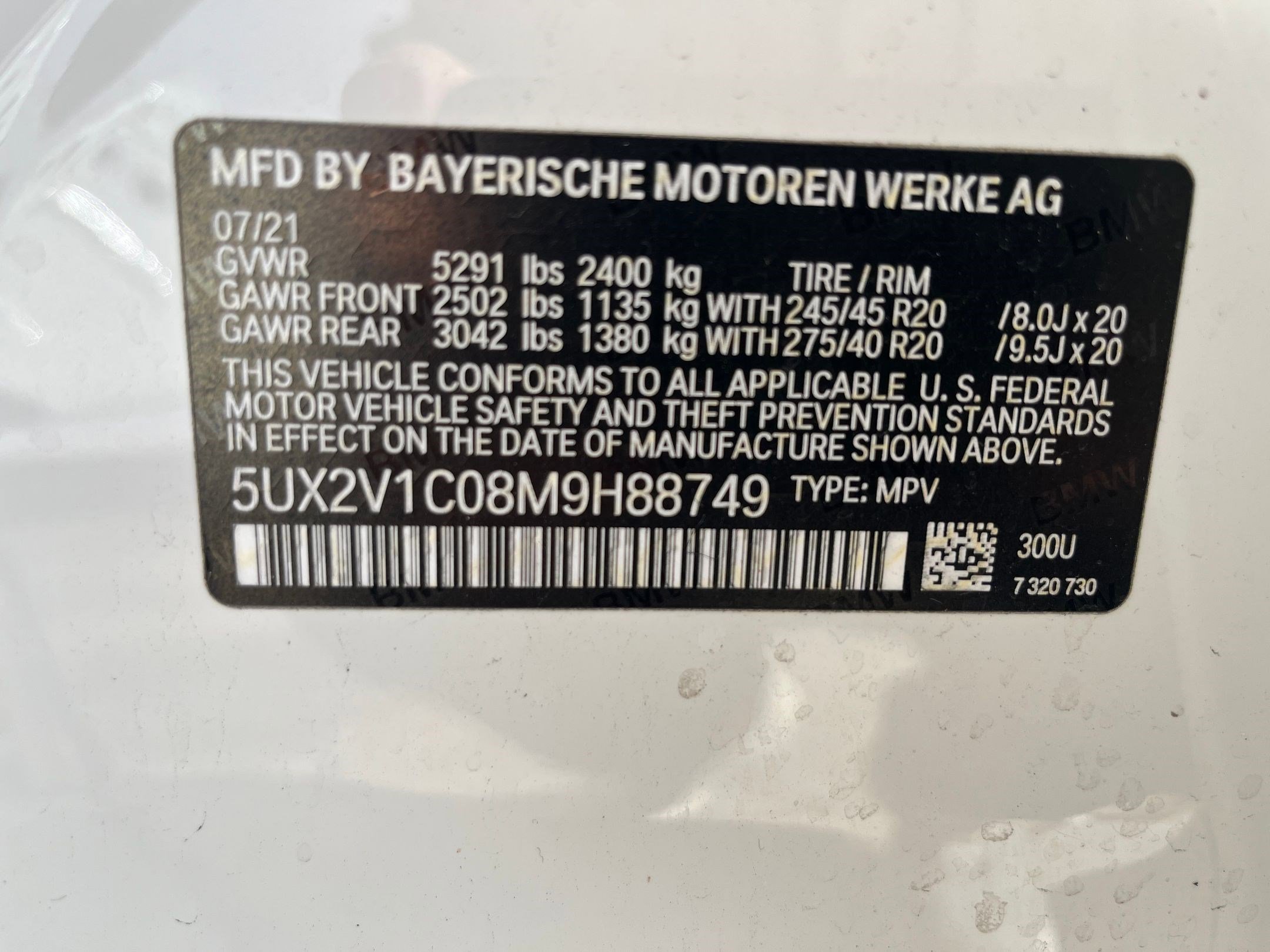 Used 2021 BMW X4 xDrive30i w/ M Sport Package image 18