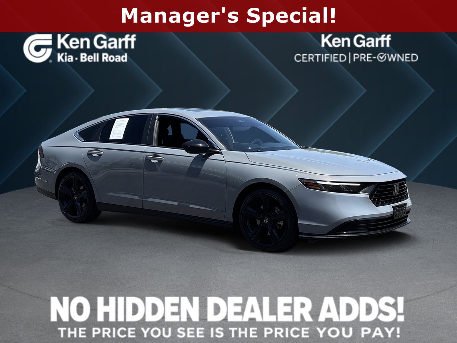 Used 2025 Honda Accord Sport image 1