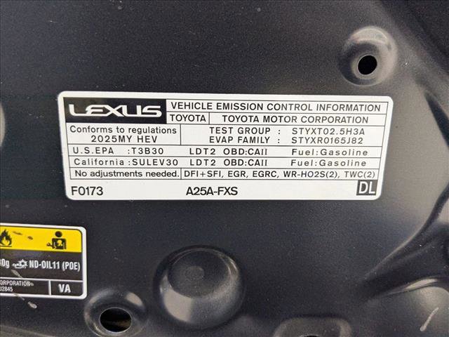 Used 2025 Lexus NX 350h AWD w/ Premium Package image 27