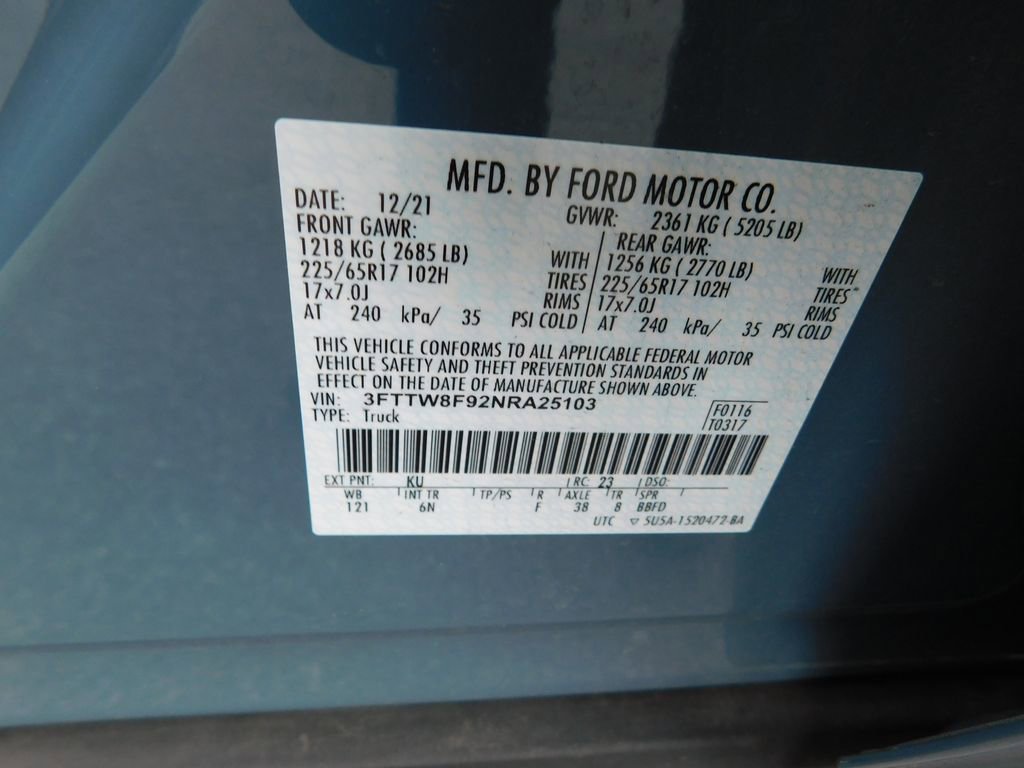 Used 2022 Ford Maverick Lariat w/ Lariat Luxury Package image 9