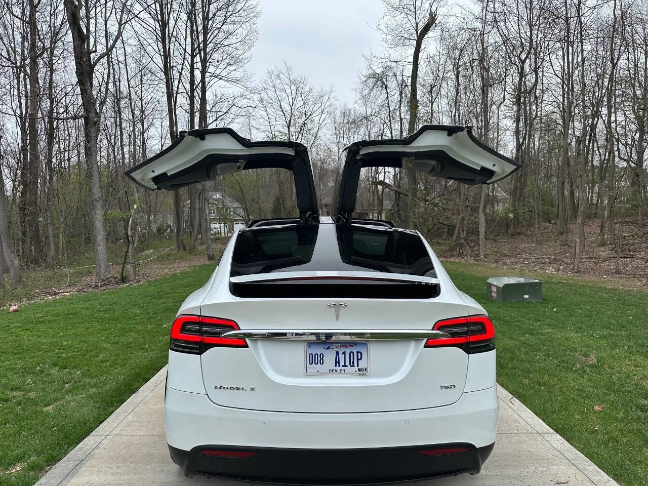 Used 2016 Tesla Model X 75D AWD/4WD image 3
