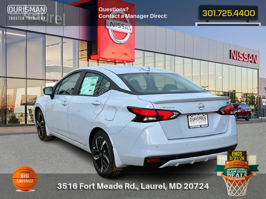 New 2025 Nissan Versa SR w/ Trunk Package image 3