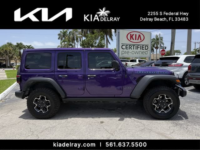 Used 2023 Jeep Wrangler Unlimited Rubicon 4xe w/ Cold Weather Group AWD/4WD image 2