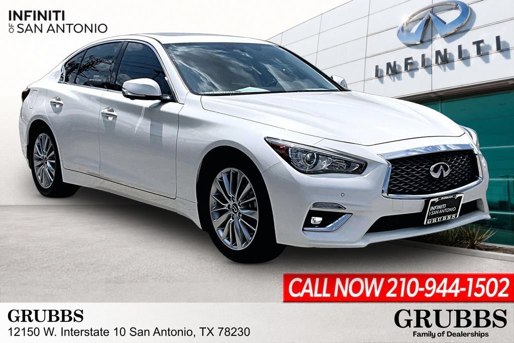 Certified 2023 INFINITI Q50 Luxe w/ Cargo Package