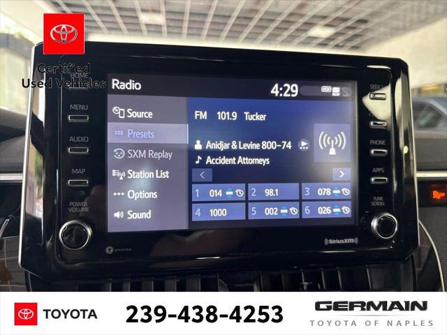 Certified 2021 Toyota Corolla SE FWD image 19