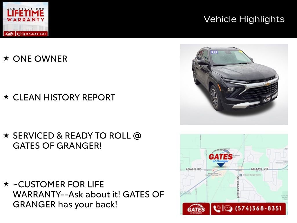 Used 2025 Chevrolet TrailBlazer LT FWD image 8