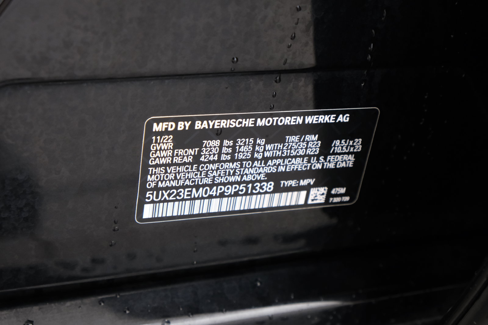 Used 2023 BMW X7 xDrive40i w/ Executive Package AWD/4WD image 32