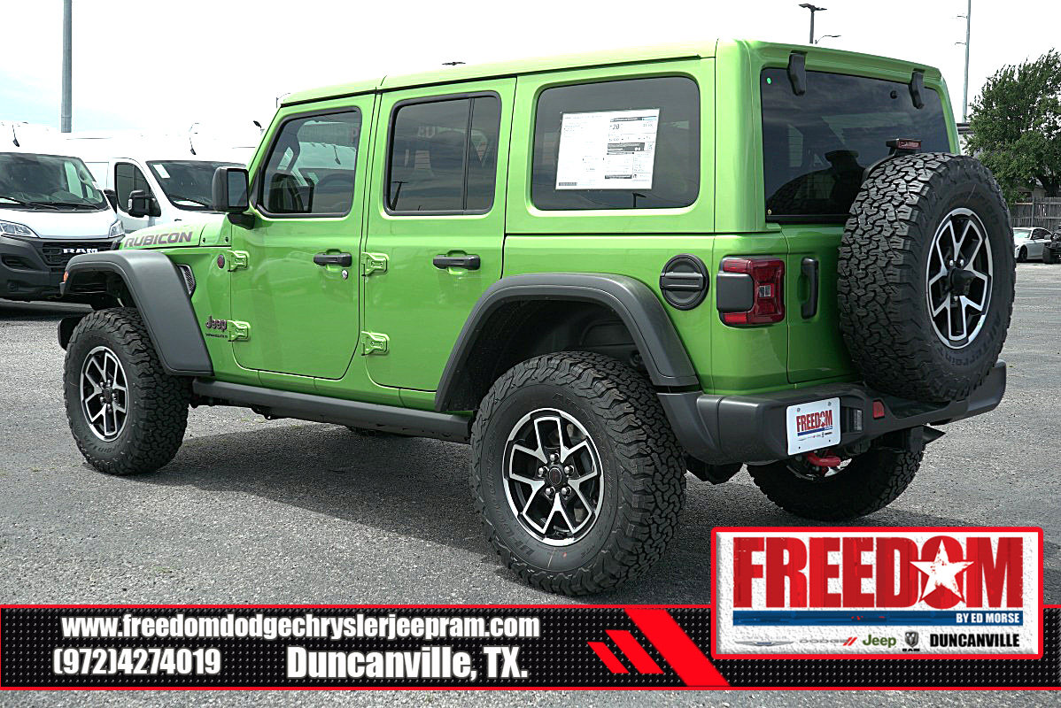 New 2025 Jeep Wrangler Unlimited Rubicon AWD/4WD image 3
