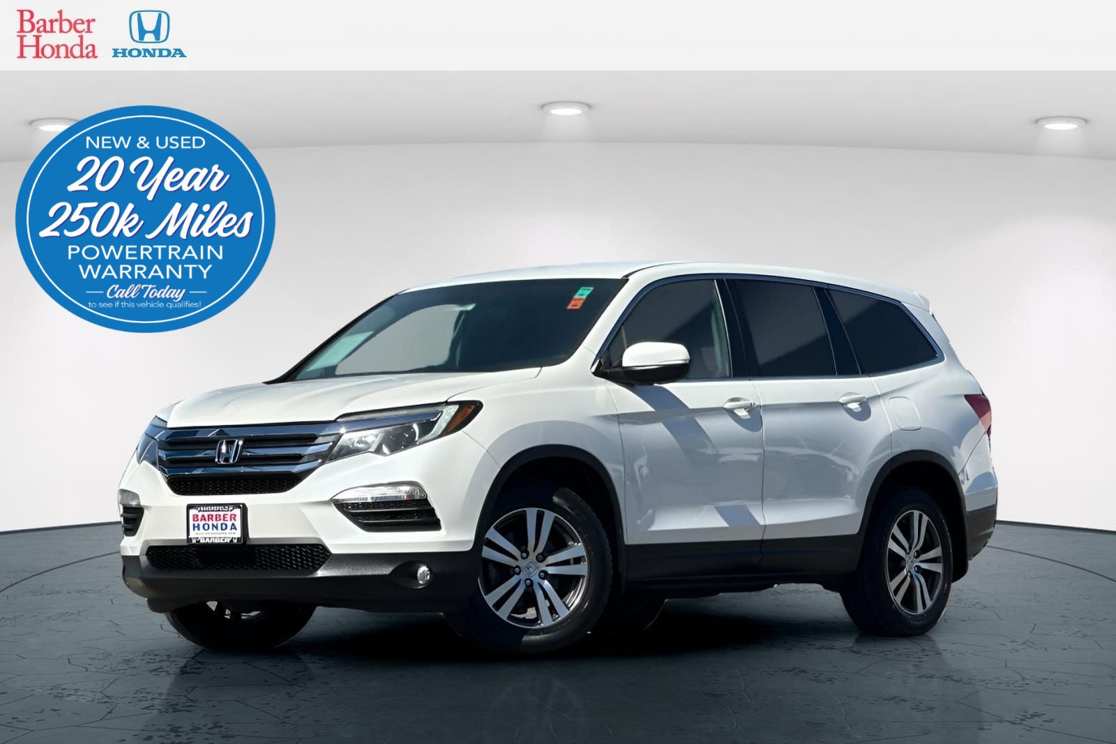 Certified 2018 Honda Pilot EX