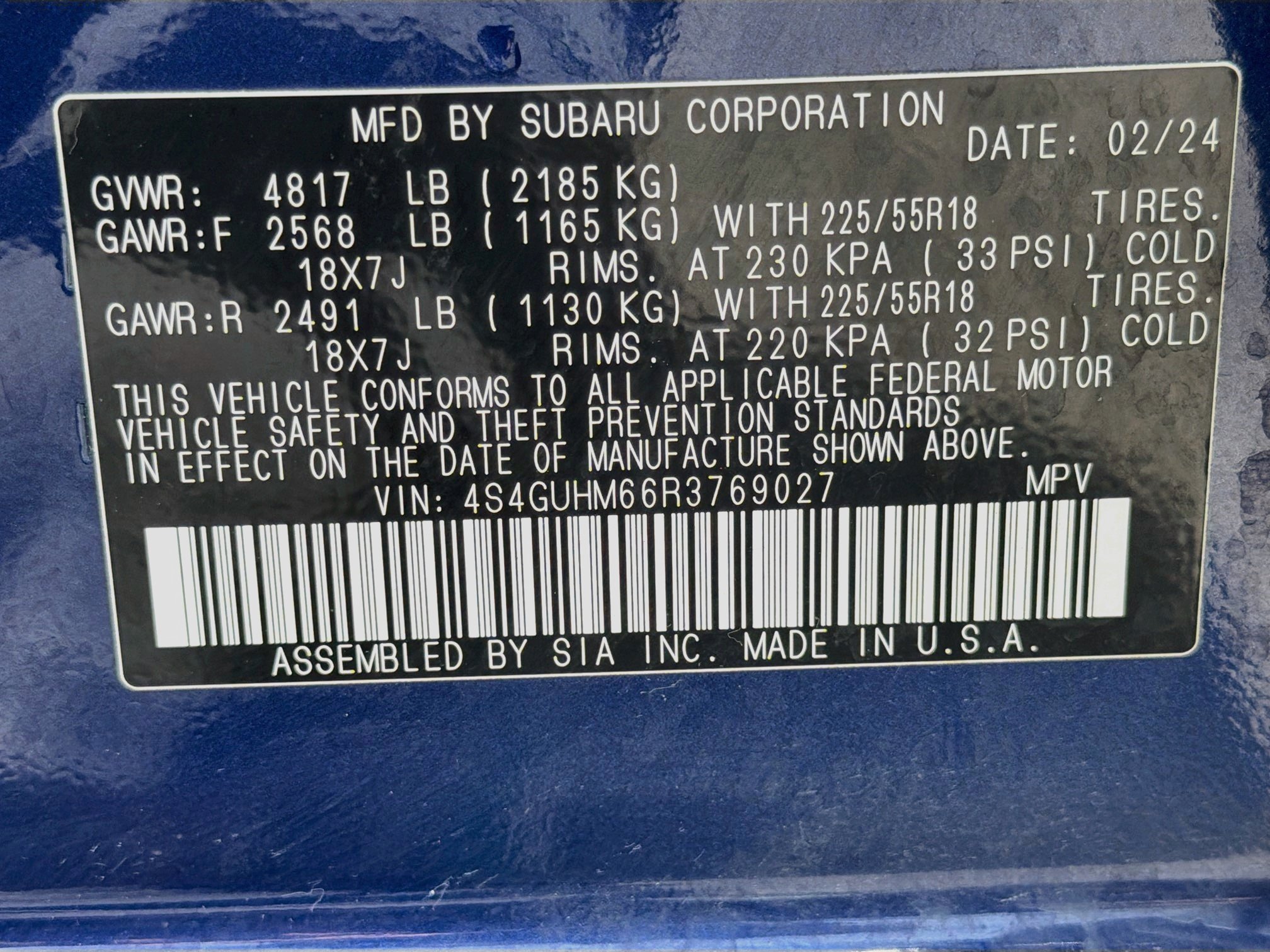 Certified 2024 Subaru Crosstrek 2.5i Limited w/ Popular Package #4A AWD/4WD image 43