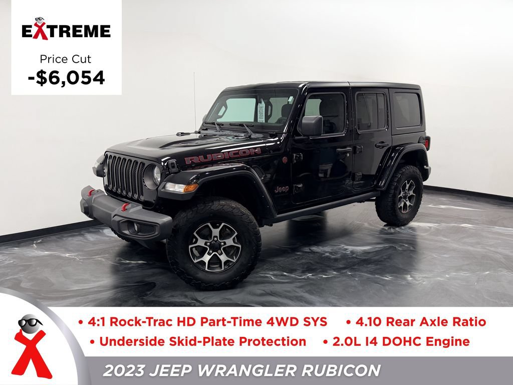 Used 2023 Jeep Wrangler Unlimited Rubicon