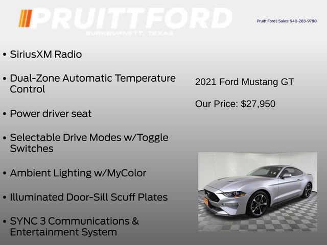 Used 2021 Ford Mustang GT w/ Equipment Group 301A image 12