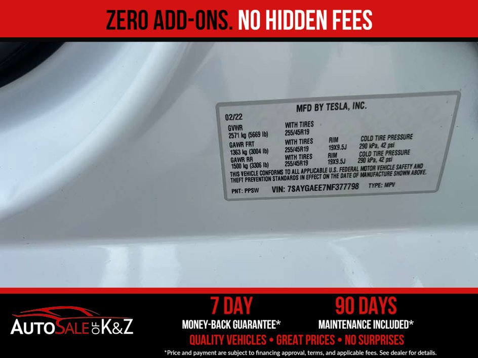 Used 2022 Tesla Model Y Long Range AWD/4WD image 29