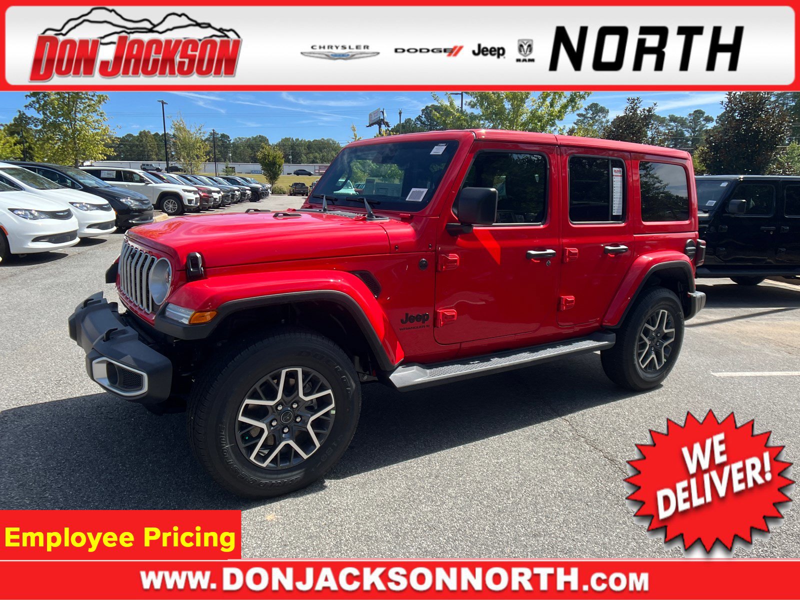 New 2025 Jeep Wrangler Sahara