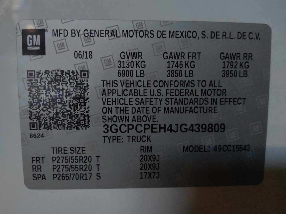 Used 2018 Chevrolet Silverado 1500 Custom w/ Trailering Package RWD image 33