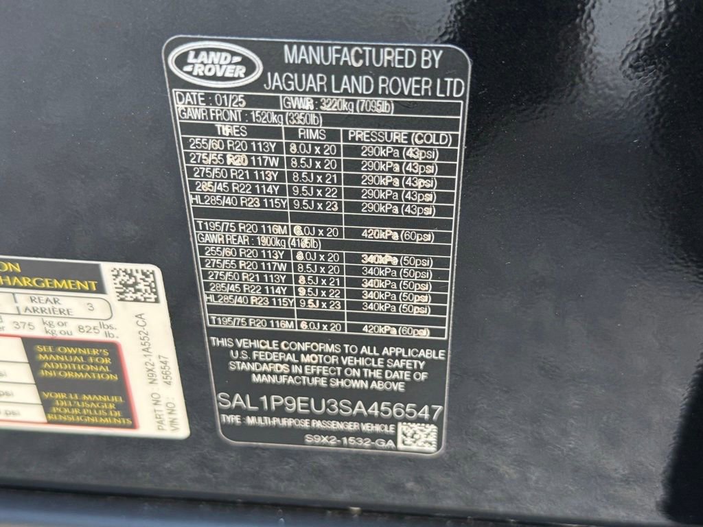 Used 2025 Land Rover Range Rover Sport SE image 55