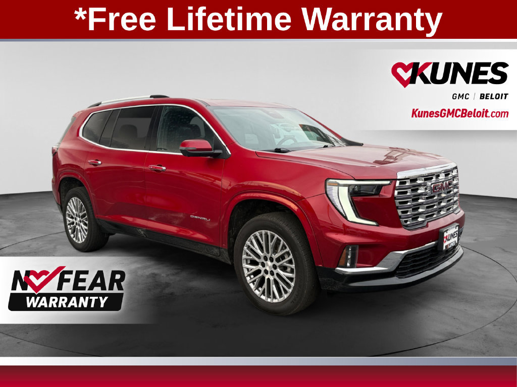 Used 2025 GMC Acadia Denali w/ LPO, Floor Liner Package AWD/4WD image 1