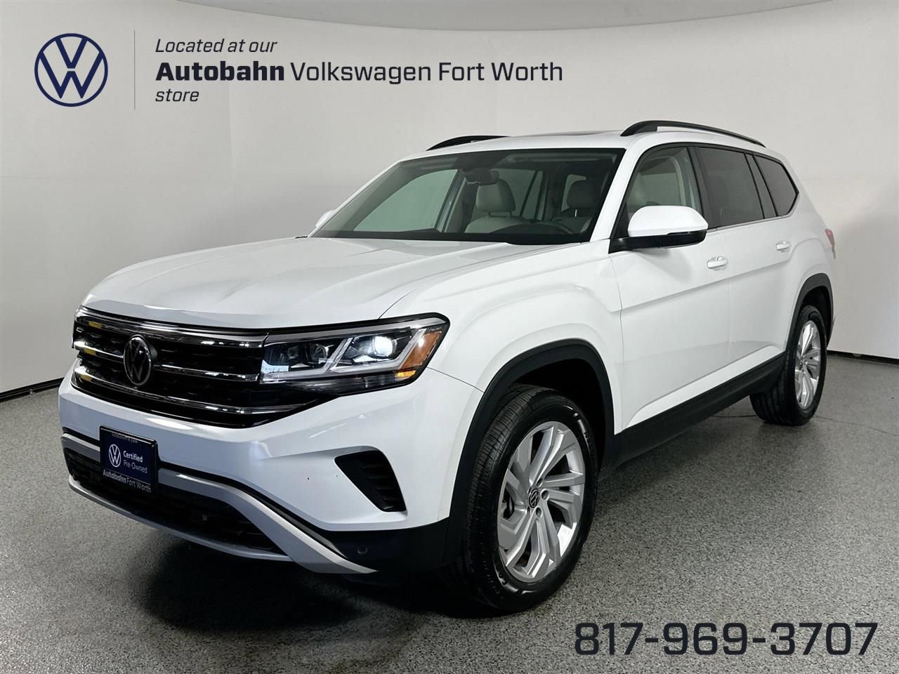 Certified 2022 Volkswagen Atlas SE