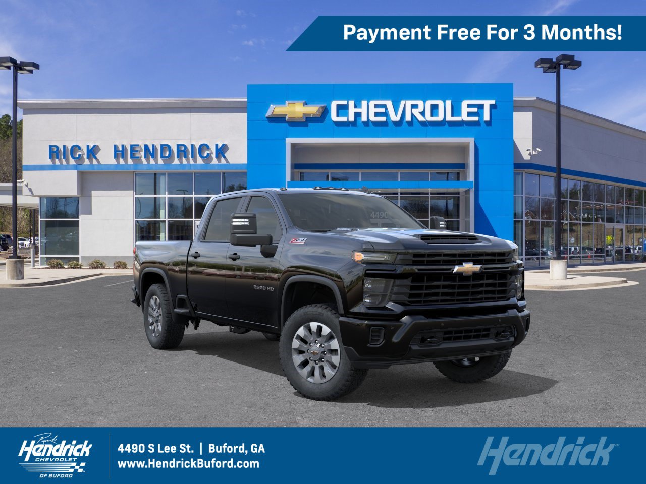 New 2026 Chevrolet Silverado 2500 Custom w/ Custom Value Package AWD/4WD image 1