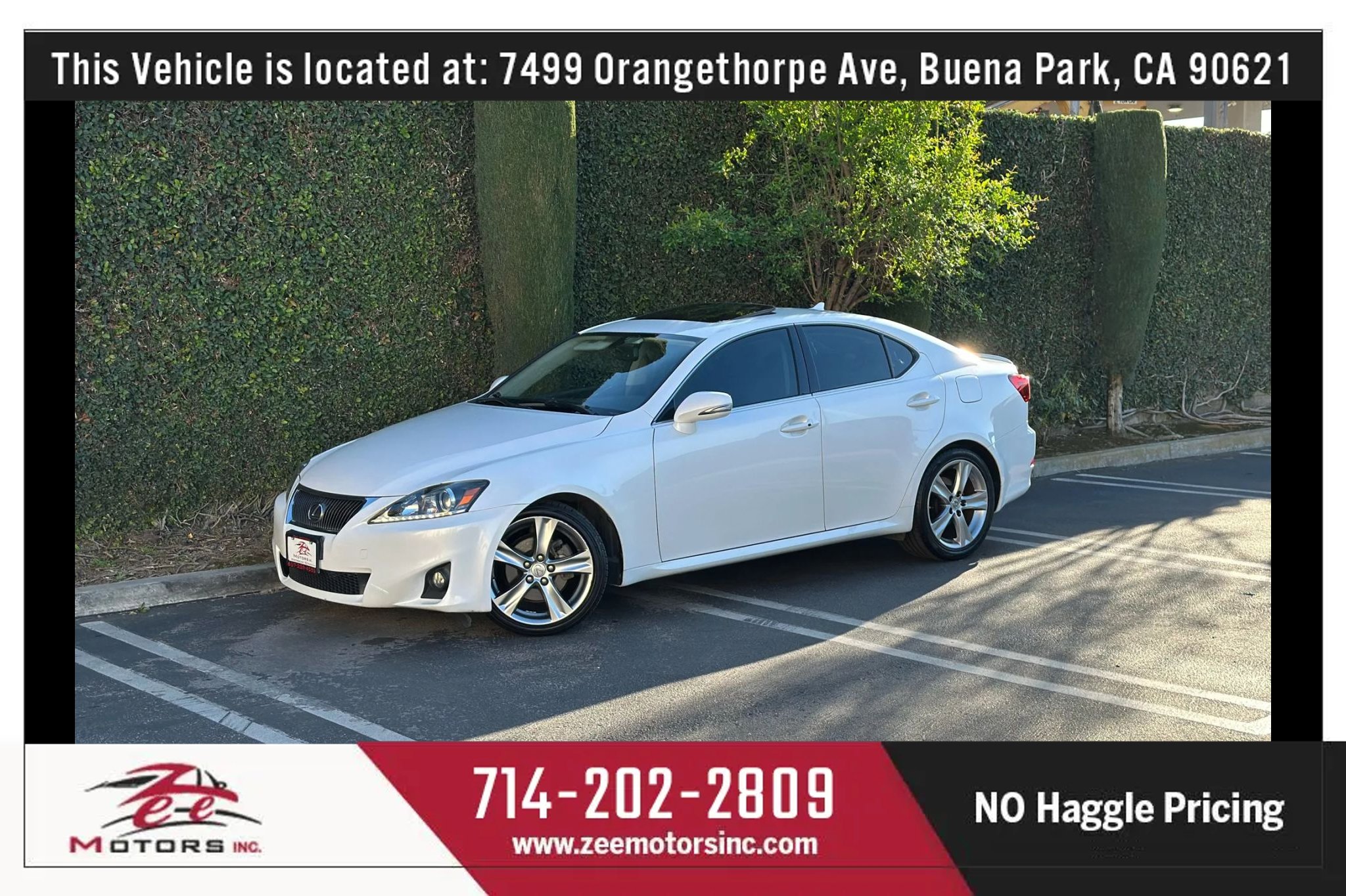 Used 2012 Lexus IS 250 IS 250 Sedan 4D w/ Premium Pkg Value Edition image 14