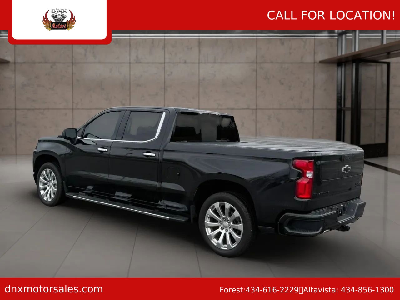 Used 2021 Chevrolet Silverado 1500 High Country w/ Technology Package AWD/4WD image 3