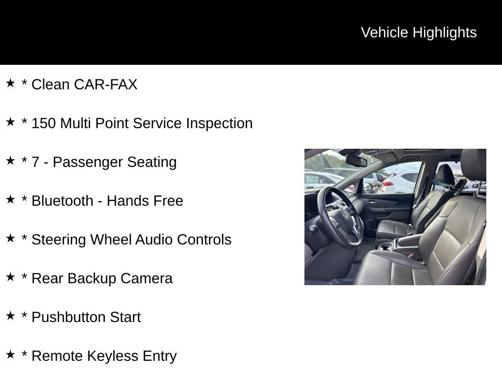 Used 2016 Honda Odyssey EX-L image 5
