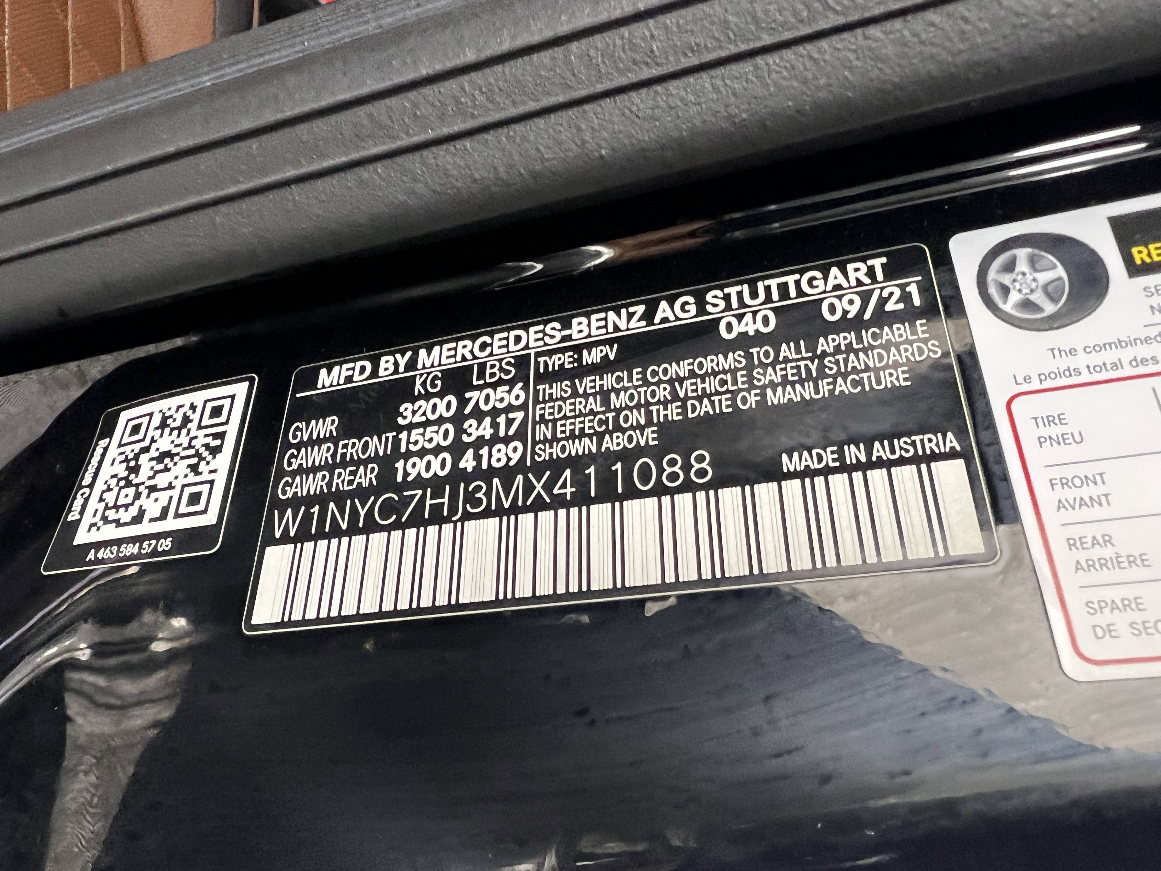 Certified 2021 Mercedes-Benz G 63 AMG AMG G 63 image 32