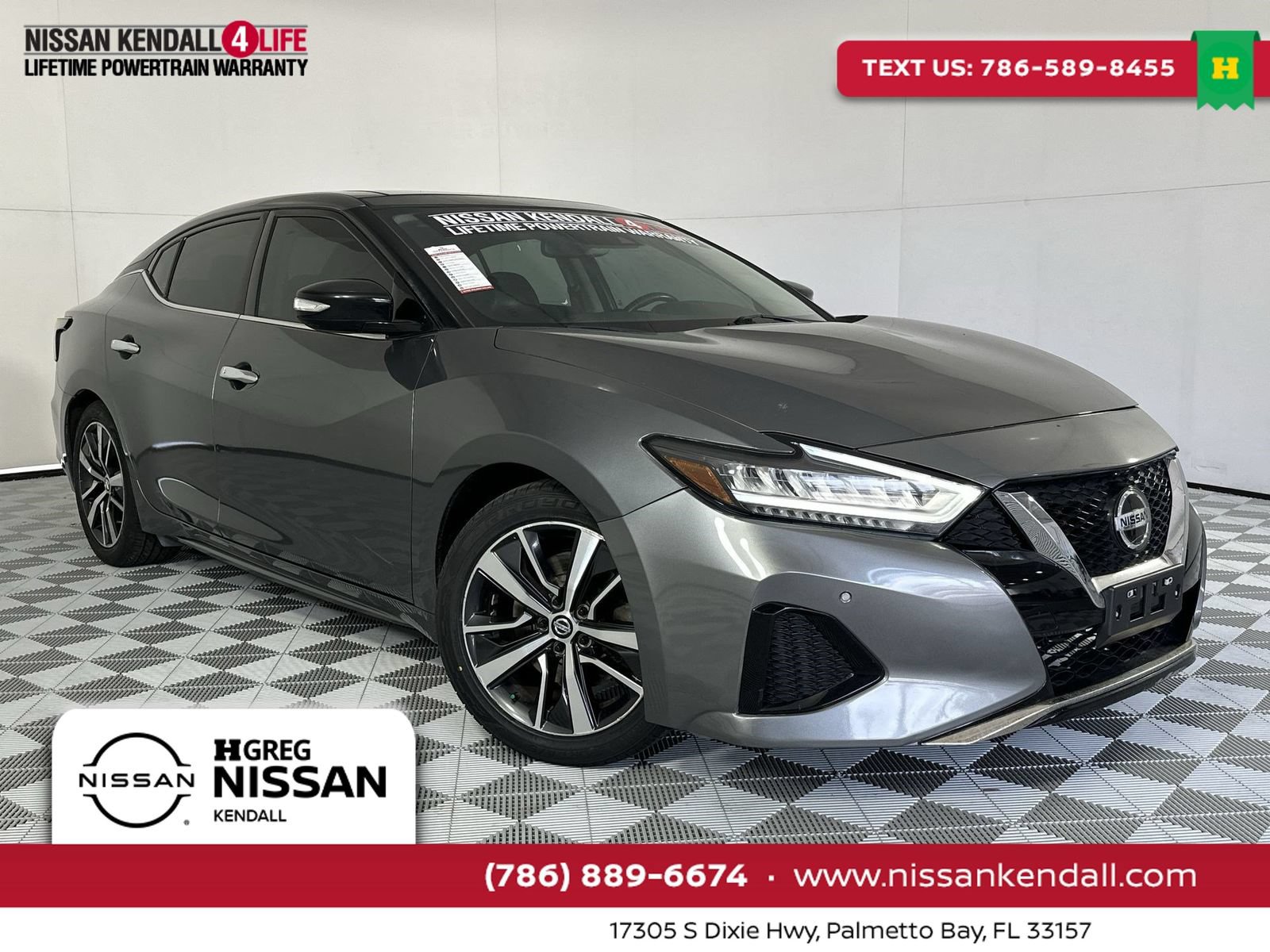 Used 2020 Nissan Maxima 3.5 SL w/ Floor Mat Group FWD image 1