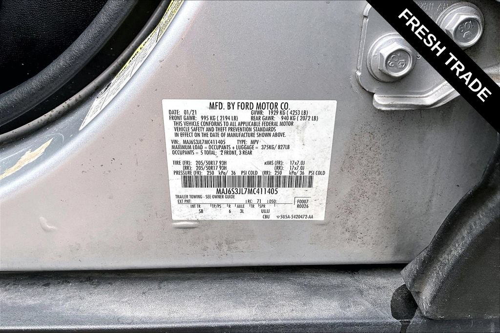 Used 2021 Ford EcoSport SES AWD/4WD image 17
