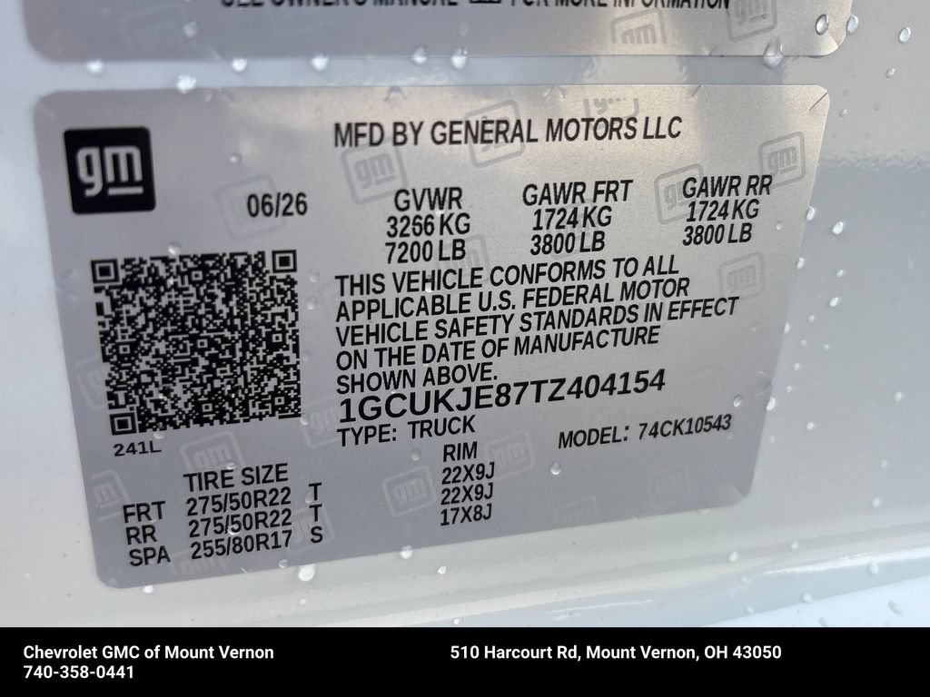 New 2026 Chevrolet Silverado 1500 High Country AWD/4WD image 33