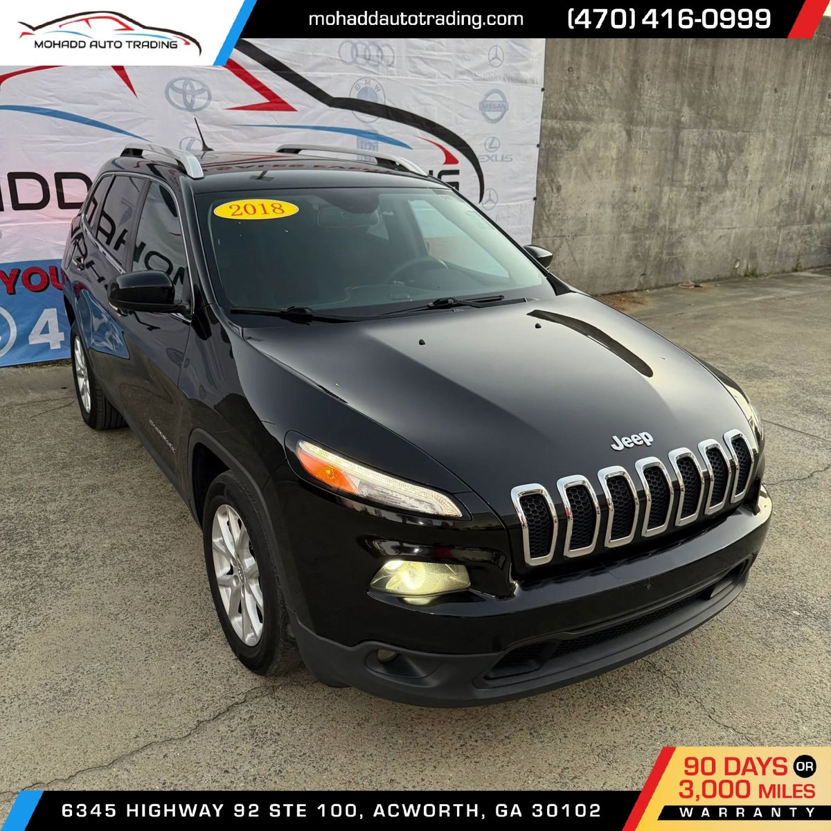 Used 2018 Jeep Cherokee Latitude