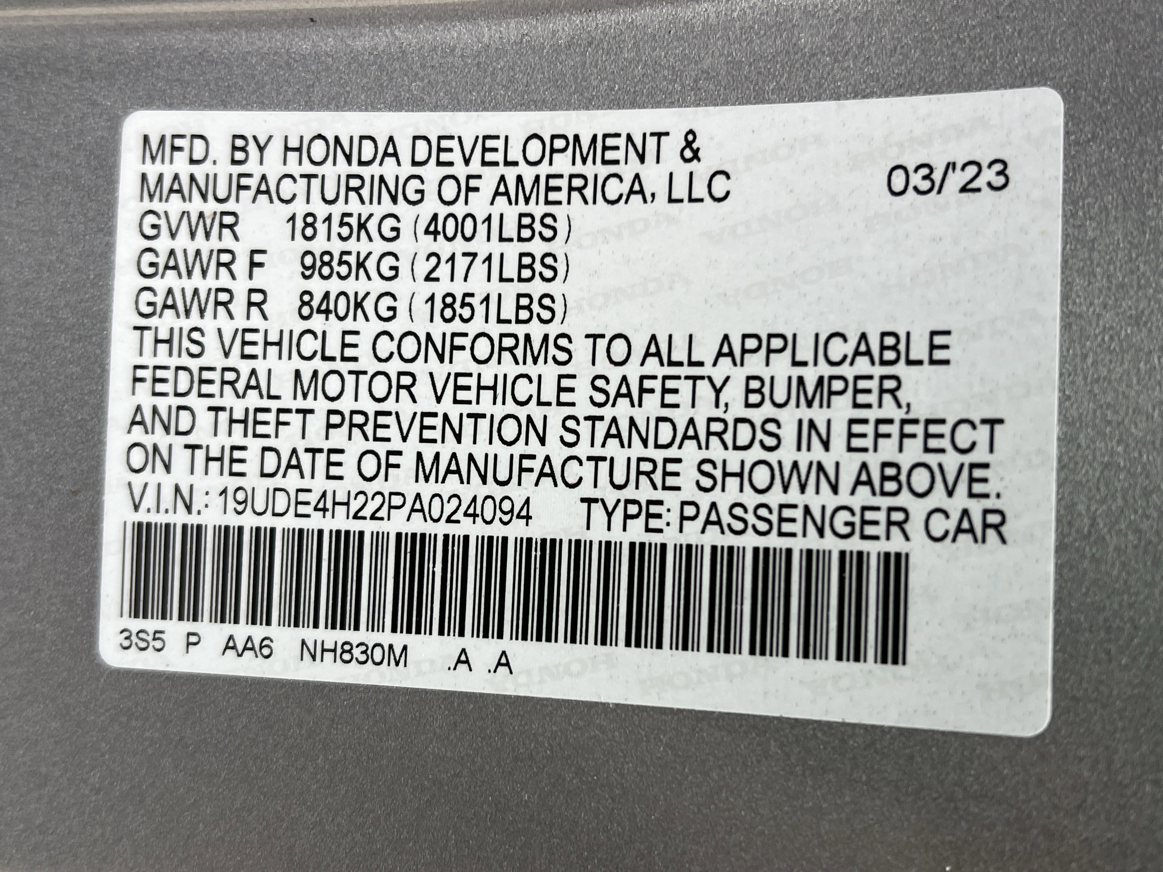 Certified 2023 Acura Integra image 35