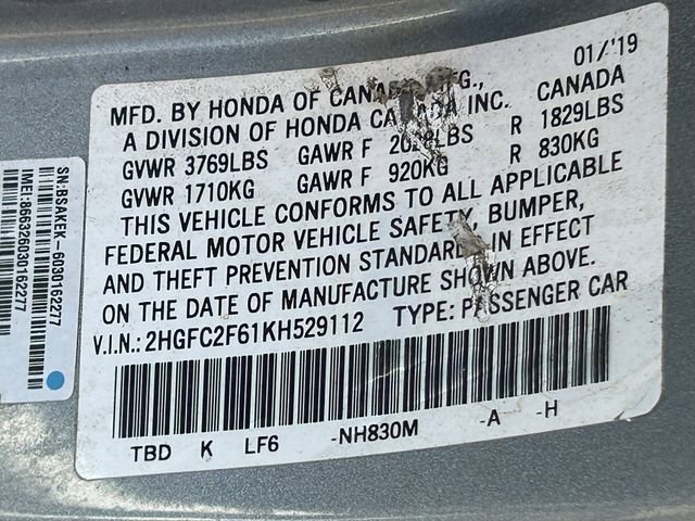 Used 2019 Honda Civic LX image 32
