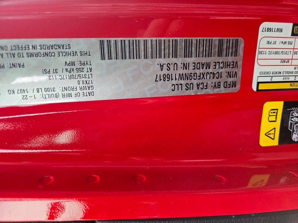 Used 2022 Jeep Wrangler Unlimited Rubicon w/ Xtreme Recon 35" Tire Package image 12