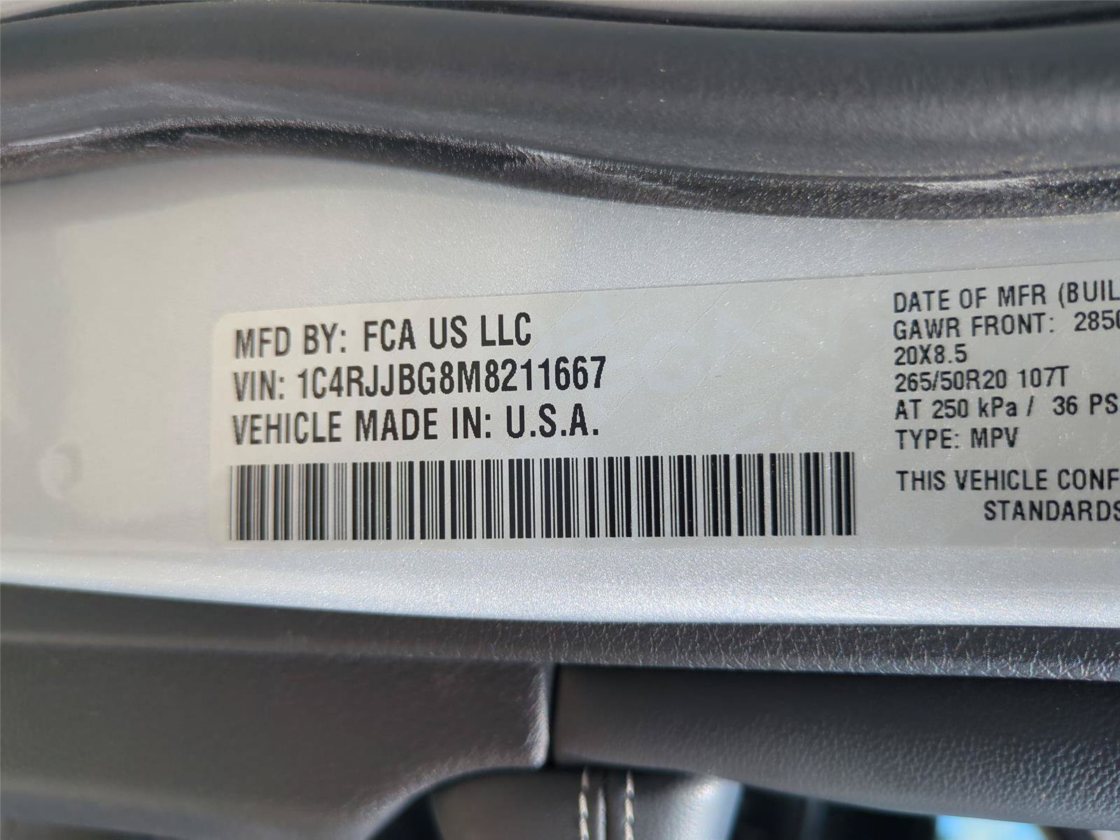 Used 2021 Jeep Grand Cherokee L Limited RWD image 39