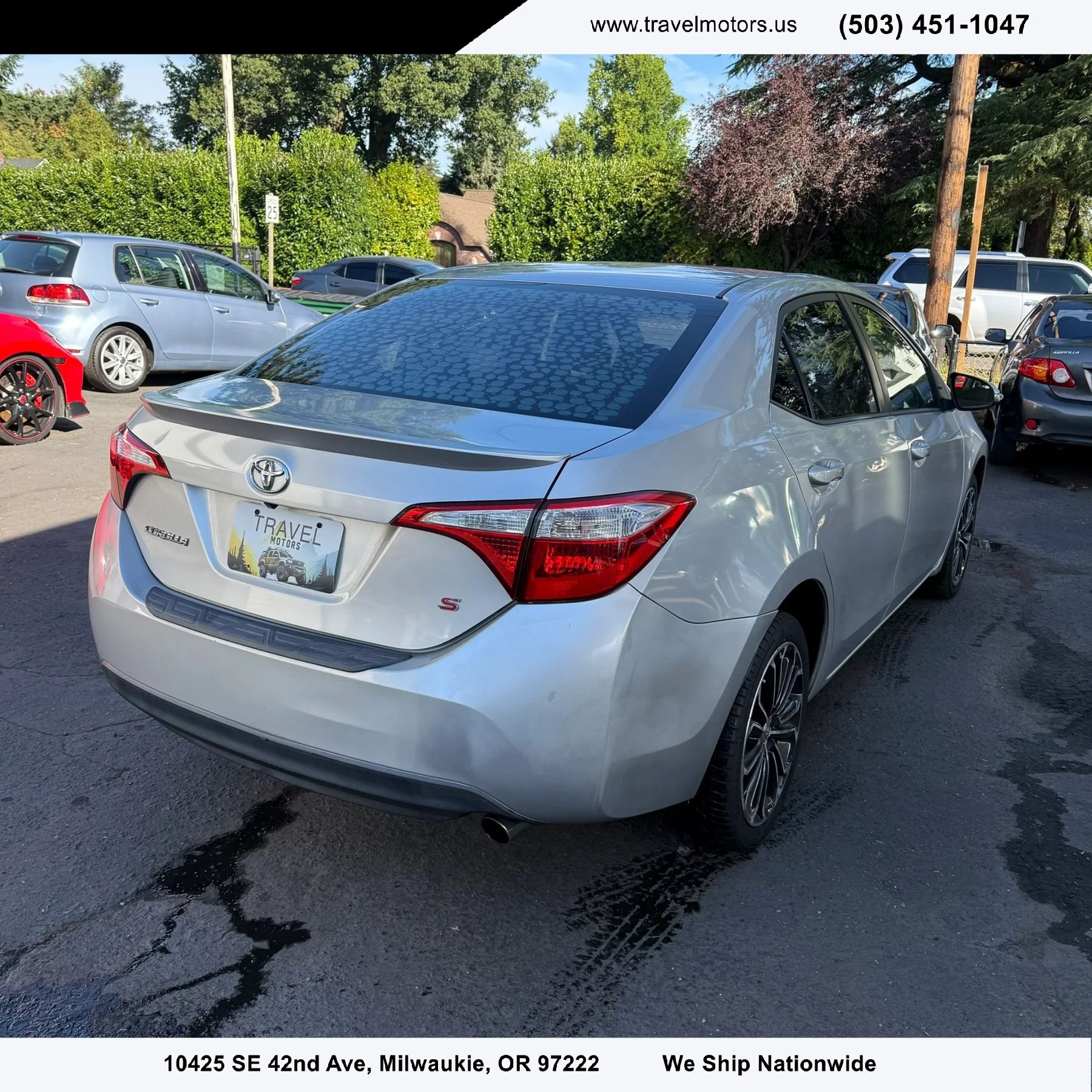 Used 2015 Toyota Corolla S FWD image 4