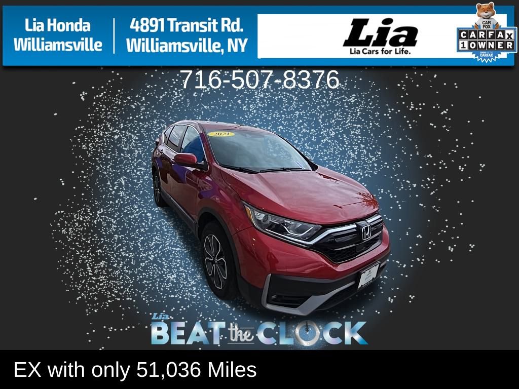 Certified 2021 Honda CR-V EX