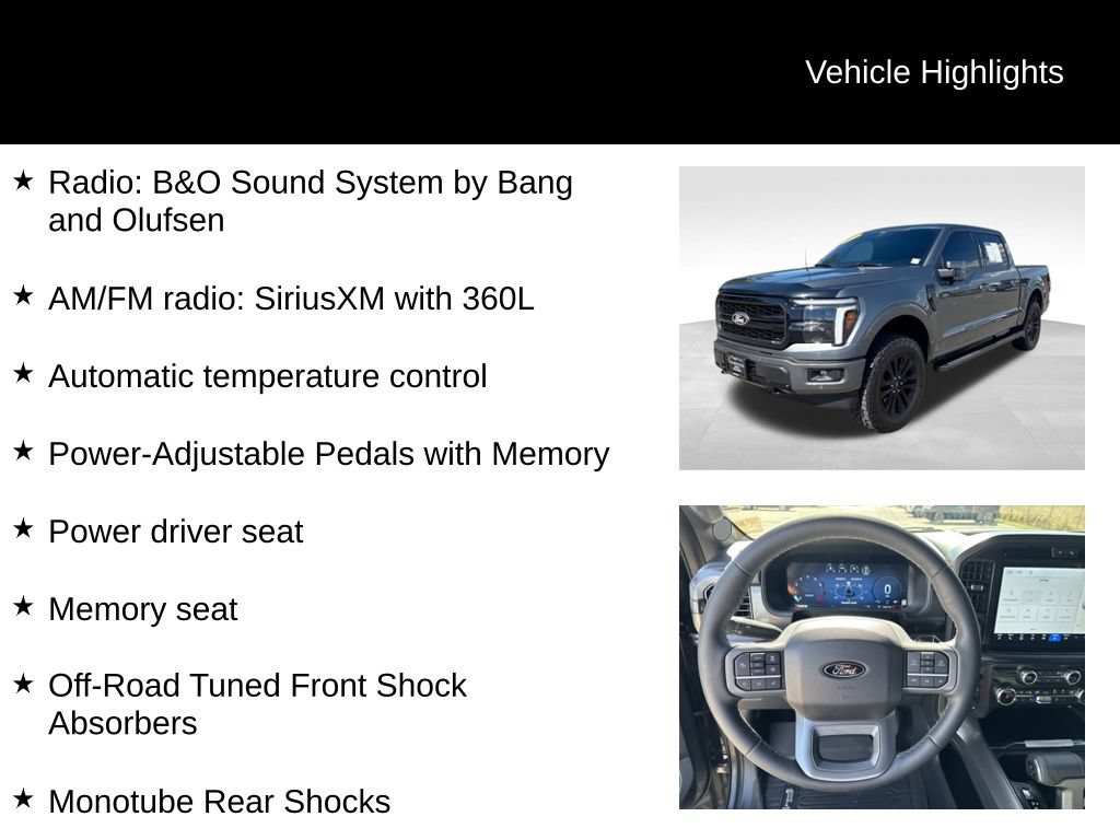 Used 2026 Ford F150 Lariat w/ Equipment Group 501A Mid AWD/4WD image 17