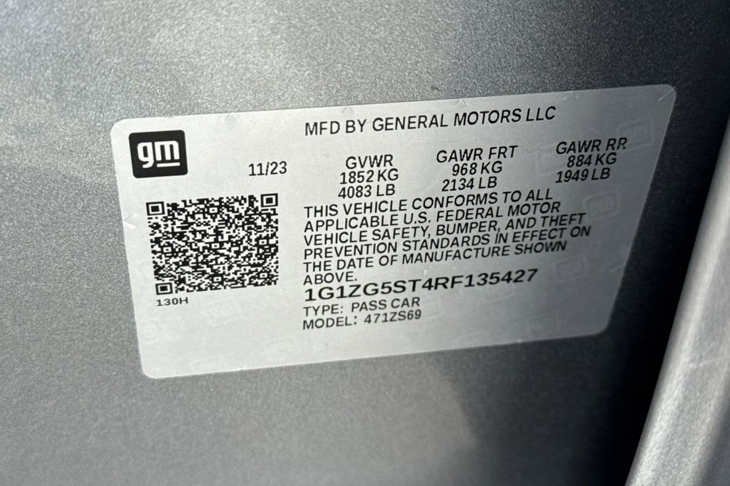 Used 2024 Chevrolet Malibu RS FWD image 30