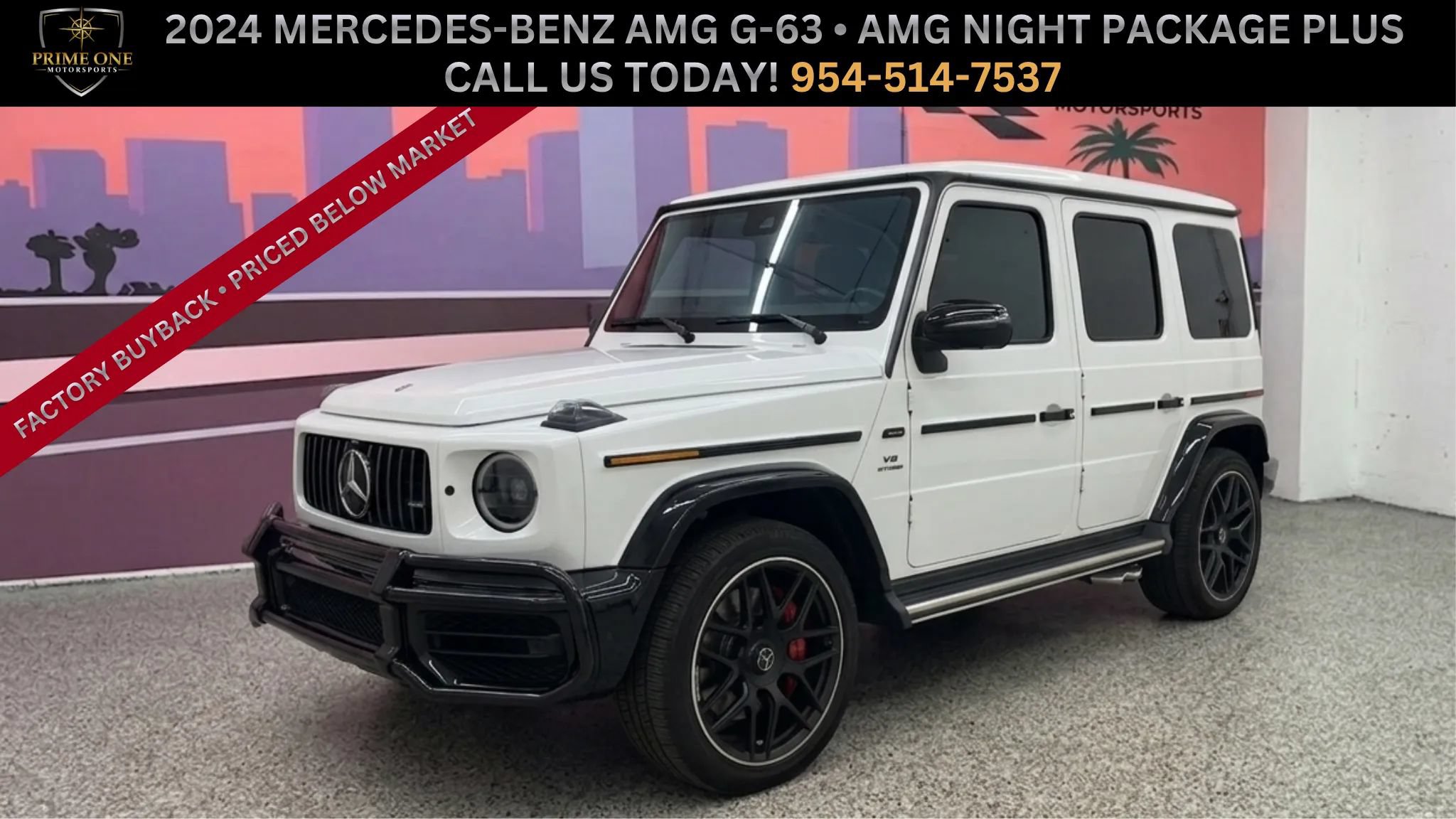 Used 2024 Mercedes-Benz G 63 AMG 4MATIC w/ AMG Night Package Plus