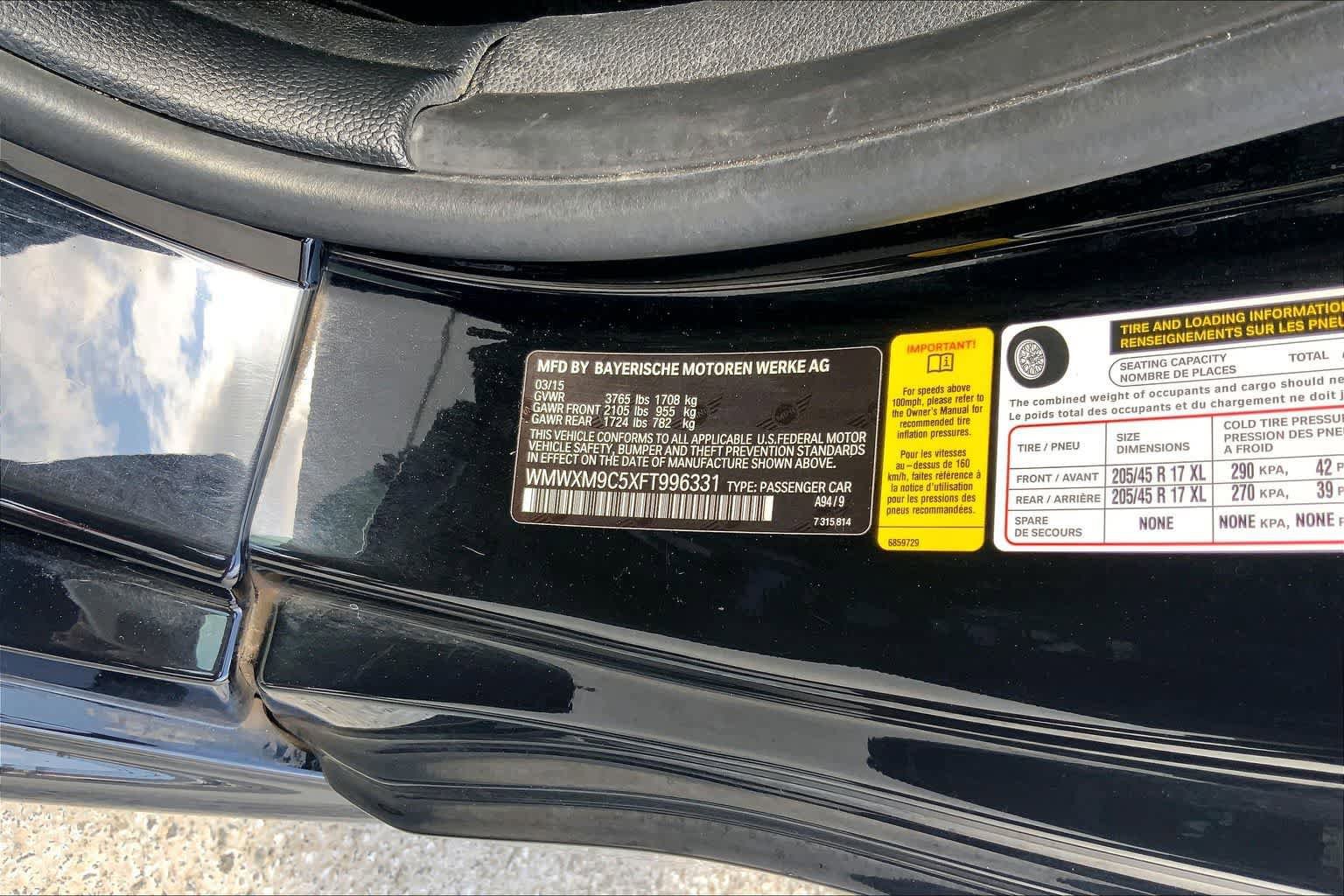 Used 2015 MINI Cooper John Cooper Works FWD image 19
