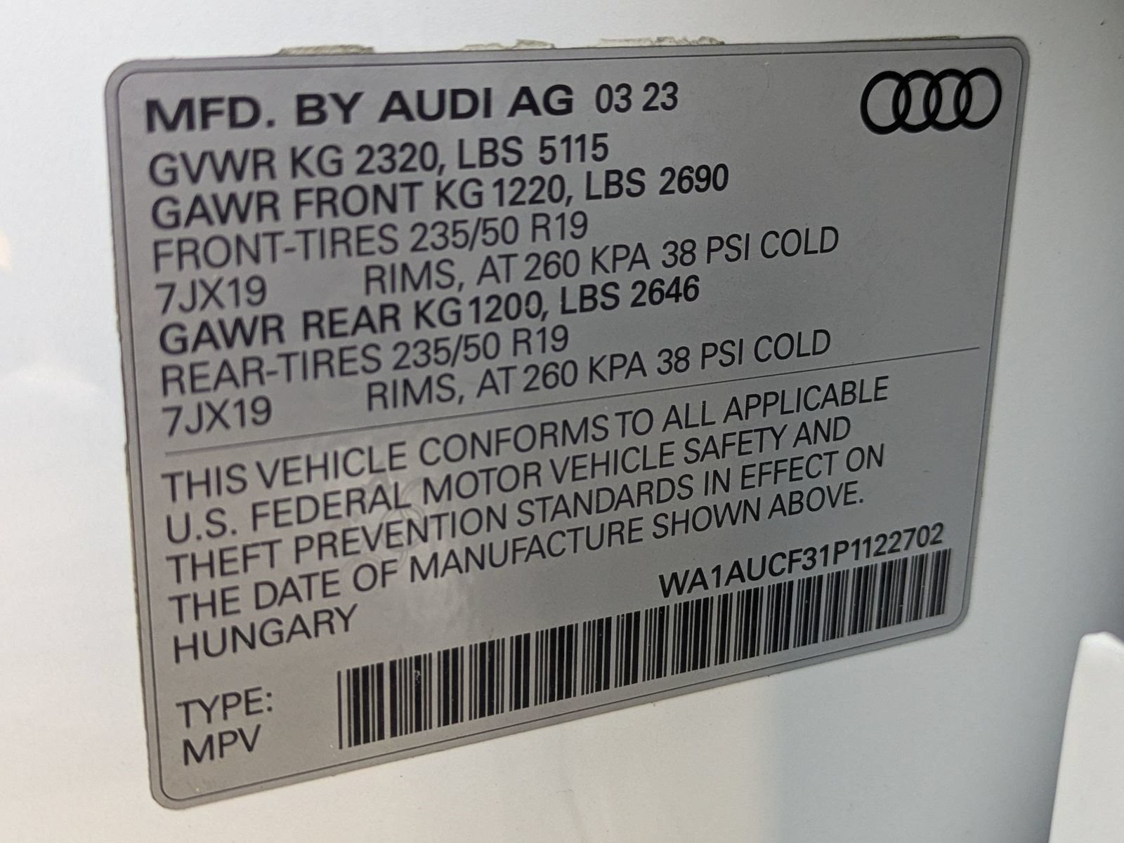 Used 2023 Audi Q3 2.0T Premium w/ Convenience Package AWD/4WD image 31