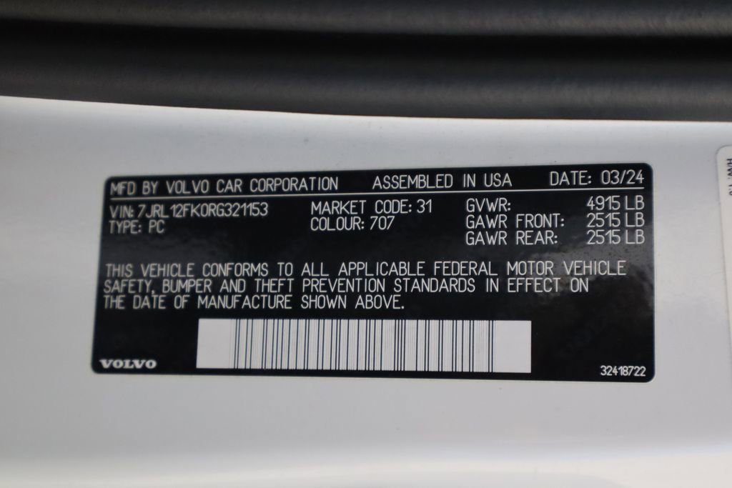 Used 2024 Volvo S60 B5 Core image 39