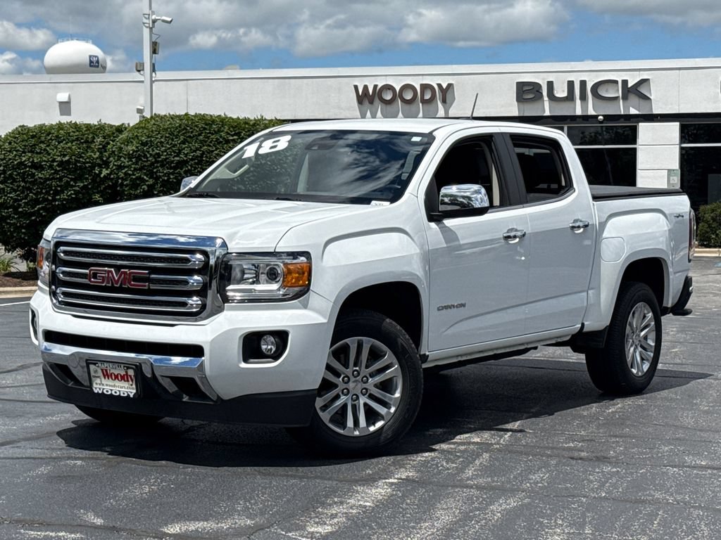 Used 2018 GMC Canyon SLT w/ Driver Alert Package AWD/4WD image 2