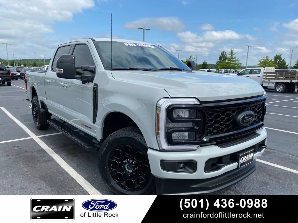 Certified 2025 Ford F350 Lariat w/ Black Appearance Package AWD/4WD image 1