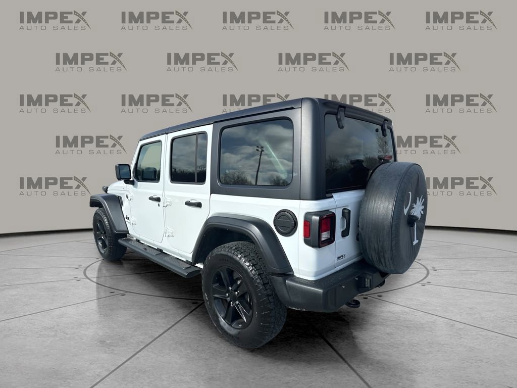 Used 2021 Jeep Wrangler Unlimited Sport image 3