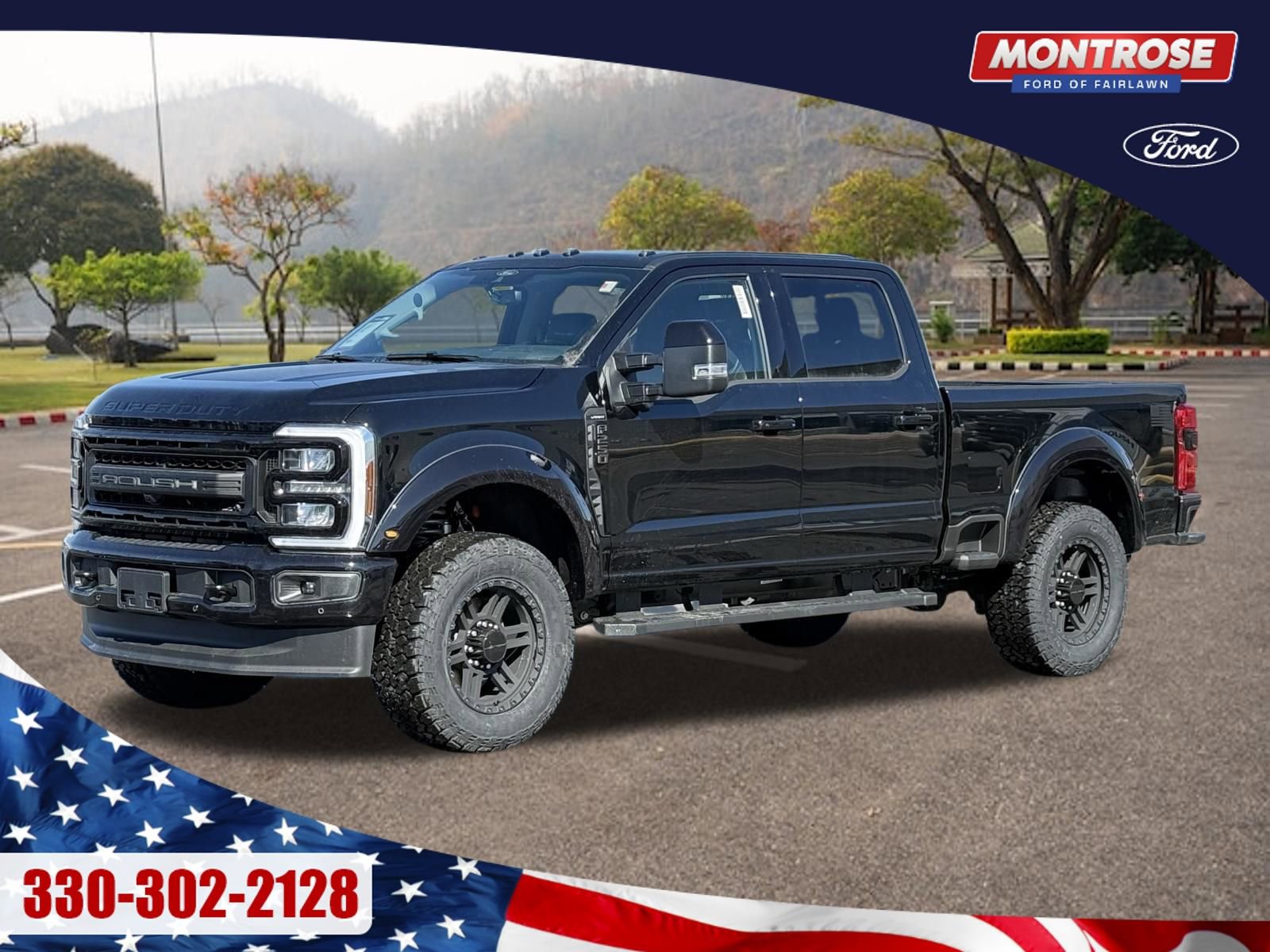 New 2026 Ford F250 Lariat w/ Black Appearance Package image 1